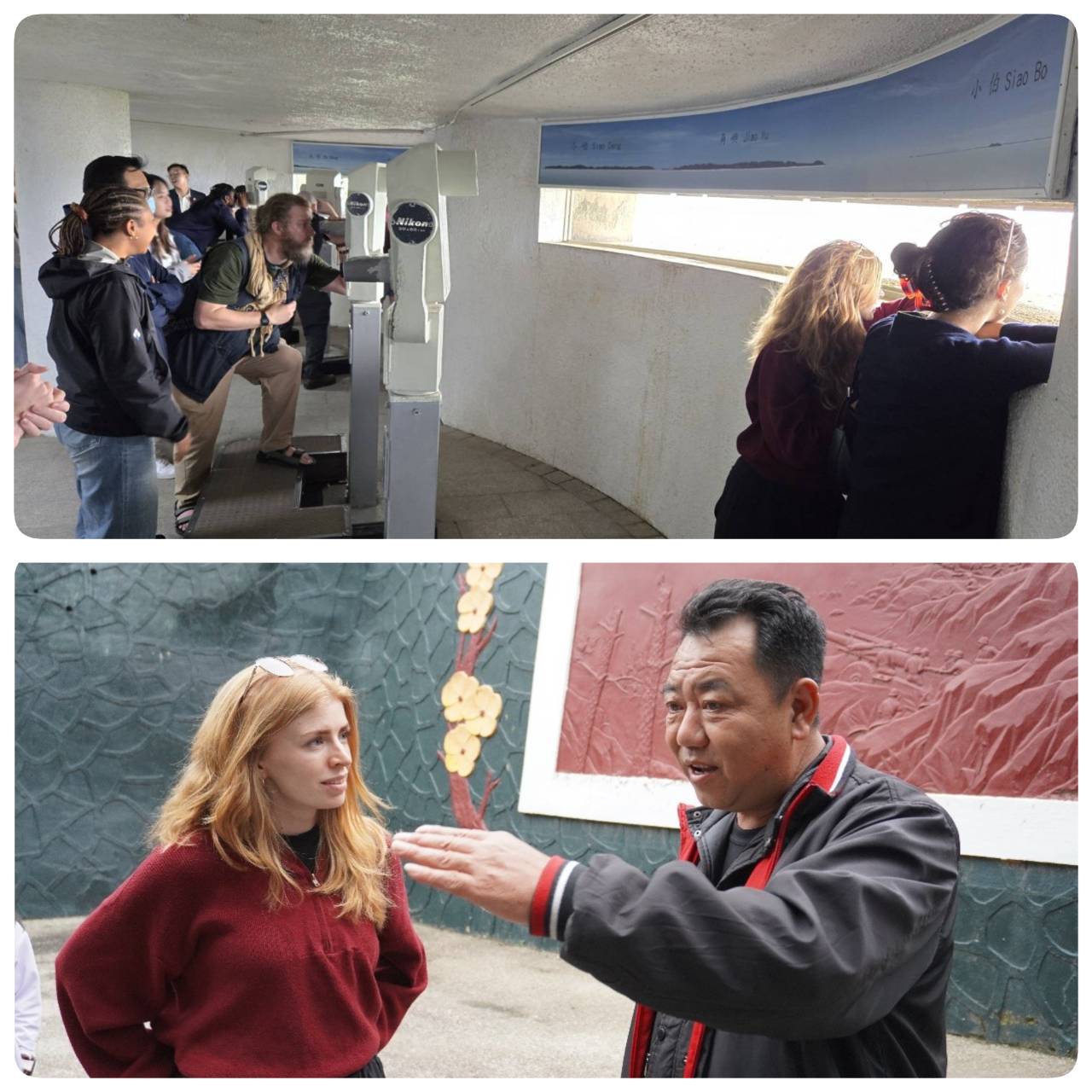 IMAS students visited the bunker where Justin Yifu Lin used basketballs to float across to China in 1979. A local resident recalled how ball games vanished from children’s lives soon after 